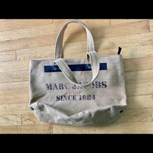 Marc Jacobs structured canvas tote